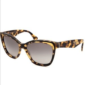 Prada Black Havana SPR20 sunglasses